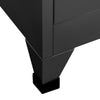Locker Cabinet Anthracite 90x40x180 cm Steel vidaXL