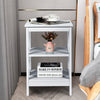 3-Tier Bedside Table Bedroom Nightstand Cabinet End Sofa Side Table Storage