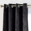 Thick Heavy Velvet Curtains Eyelet Ring Top Fully Lined PAIR of Ready Made Panel