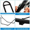 Hammock Stand Only Heavy Duty 150kg Steel Frame Hanging Hooks Indoor Outdoor
