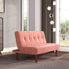 Compact Fabric Small Couch Children Kid Sofa Bed Padded Single Sleeper Settee UK