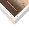Garden Planter White 80x80x72 Solid Wood Pine J8W9