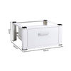 Washing Machine Stand Dryer Laundry Pedestal Raiser Feet Pads Floor Metal White