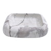 Bathroom Marble Effect Vanity Ceramic Wash Basin Cloakroom Sink Counter Top Bowl