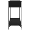 Console Table Black 75x34.5x75 Engineered Wood T2P9