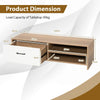 Wooden TV Stand For TVs Up To 139.7 Cm Entertainment Center Console Table