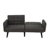 Modern Sleeper Sofa Convertible Sofa Bed Adjustable Couch Loveseat Grey