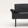 3 Seater Click Clack Sofa Bed Recliner Settee Couch Sofabed with Bloster Pillows