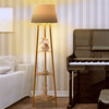3 Tier LED Floor Lamp Industrial Tall Lamp Bedroom Reading Office w/Marble Shelf