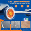 Folding Kids Scooter Toddlers LED Lighted Kick Scooter 3-wheeled Kickboard