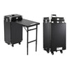 Foldable Artist Make Up Station Cosmetic Beauty Hairdresser Trolley Case Table