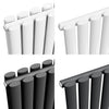 Horizontal Vertical Radiator Flat Panel Oval Column Heating Rad 1800/1600/600