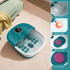 Foot Spa Bath Massager Folding Electric Pedicure Foot Spa Basin Heat Bubbles