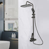 Rainfall Shower Head Set Push Button High Pressure Multiple Water Spray Modes UK