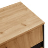 Modern 140cm Sideboard Cabinet Storage Unit with LED Lights and Glass Doors