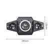Moving Head Party Light Rotating Disco Bar Stage Lights Laser Beam Strobe Remote