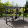 Garden Pergola Awning Gazebo Outdoor Canopy Furniture Party Barbecue Shelter