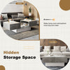 Farmhouse Coffee Table with Large Hidden Storage Space for Living Room Furniture