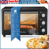 OYAJIA Mini Oven 28L Countertop Electric Grill w/ Temp Timer Control 1500W Jljwr