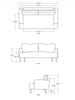 Swyft Model 05 Medium 2 Seater Sofa Charcoal Velvet