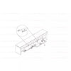 Modern 200cm TV Unit I Grey Cabinet Stand with Storage I High Gloss Doors