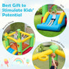 Kids Smiley Face Theme Bouncer Inflatable Bounce House(without Blower)