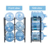 3 Tier Water Jug Rack for 5 Gal Water Bottle 6 Bottles Water Jug Dispenser Stand
