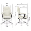 Executive Office Chair Swivel Recliner Computer Desk Gaming Chair with Footrest