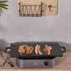 Reversible Cast Iron Griddle & Grill Pan Skillet BBQ Plate Hob Stove Hot Pans UK