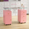 Manicure Nail Table Nail Beauty Technician Desk Art Workstation + Dust Collector