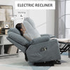 Riser and Recliner Chair with Vibration Massage, Heat, Quick Assembly, Grey