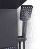 Bathroom LED Shower Panel Column Tower Waterfall Massage Body Jets System Mixer