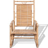 Rocking Chair Bamboo Living Room Indoor Outdoor Furniture Relaxing Seat