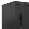 Locker Cabinet Anthracite 90x40x180 cm Steel vidaXL