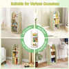 360° Display Corner Book Shelf Kids Rotating Bookshelf-Green