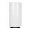 Stackable Round Box Plastic Storage Cabinet 2-5 Shelves with Hole/Knob Handle UK