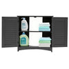 Black Bathroom Under Sink Cabinet Basin Storage Cupboard Vanity Unit Furniture