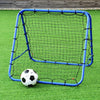 Football Training Net Double Sided Rebounder Soccer Kickback Target Goal Adjust