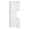 Bathroom Furniture Set White Engineered Wood vidaXL