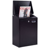 Wall Mounted Outdoor Large Lockable Mailbox Steel Locking Home Letter Post Box