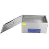 Stainless Steel Digital Ultrasonic Denture Cleaner 22L For Jewellery Watches New