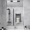 Plain Beveled Edge Frameless Unframed Bathroom Mirror with Wall Hanging Fixings