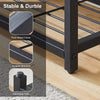Bedside Table Drawer Storage Industrial Side End Table Nightstand Metal Shelf