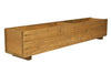 Rectangular Wooden Planters Garden Outdoor Flower Plant Pot Boxes Wood Large