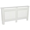 Small Medium Large Radiator Cover Vertical Slatted Grill Wooden Heating Cabinet