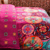 Bohemia Quilt Duvet Cover Set Pillow Cases Bedding Set Single Double King Size