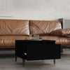 Side Tables 2 pcs Black 50x46x35 cm Engineered WoodNew