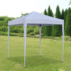 2x2m Waterproof Garden Pop-Up Gazebo Marquee Party Tent Canopy 4 Sides White