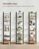 VASAGLE 6-Tier Bookshelf, Bookcase, Shelving Unit, for Office, Study,Living Room
