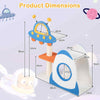 Cat Tree Tower Activity Center w/ 2-Tier Rocket-Shaped Condo